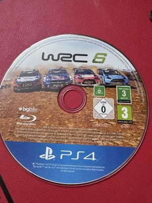 WRC 6 (PlayStation 4) PS4 Spiel - NUR DISC