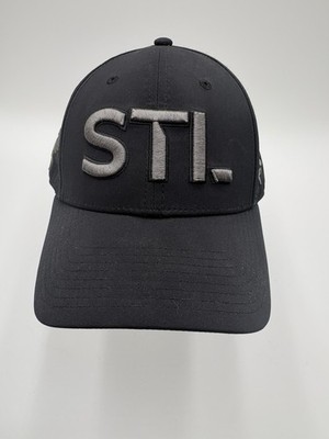 St. Louis Blues Fanatics Authentic Pro Road Team Code Flex Hat Black