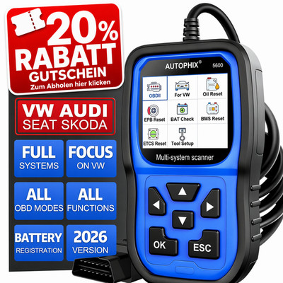 5600 Profi OBD2 Diagnosegerät für VAG Auto Alle System EPB Oil Scanner