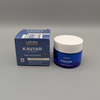 Lacura Skin KAVIAR ILLUMINATION Nachtcreme 50ml Anti-Aging Hyaluron NEU & OVP