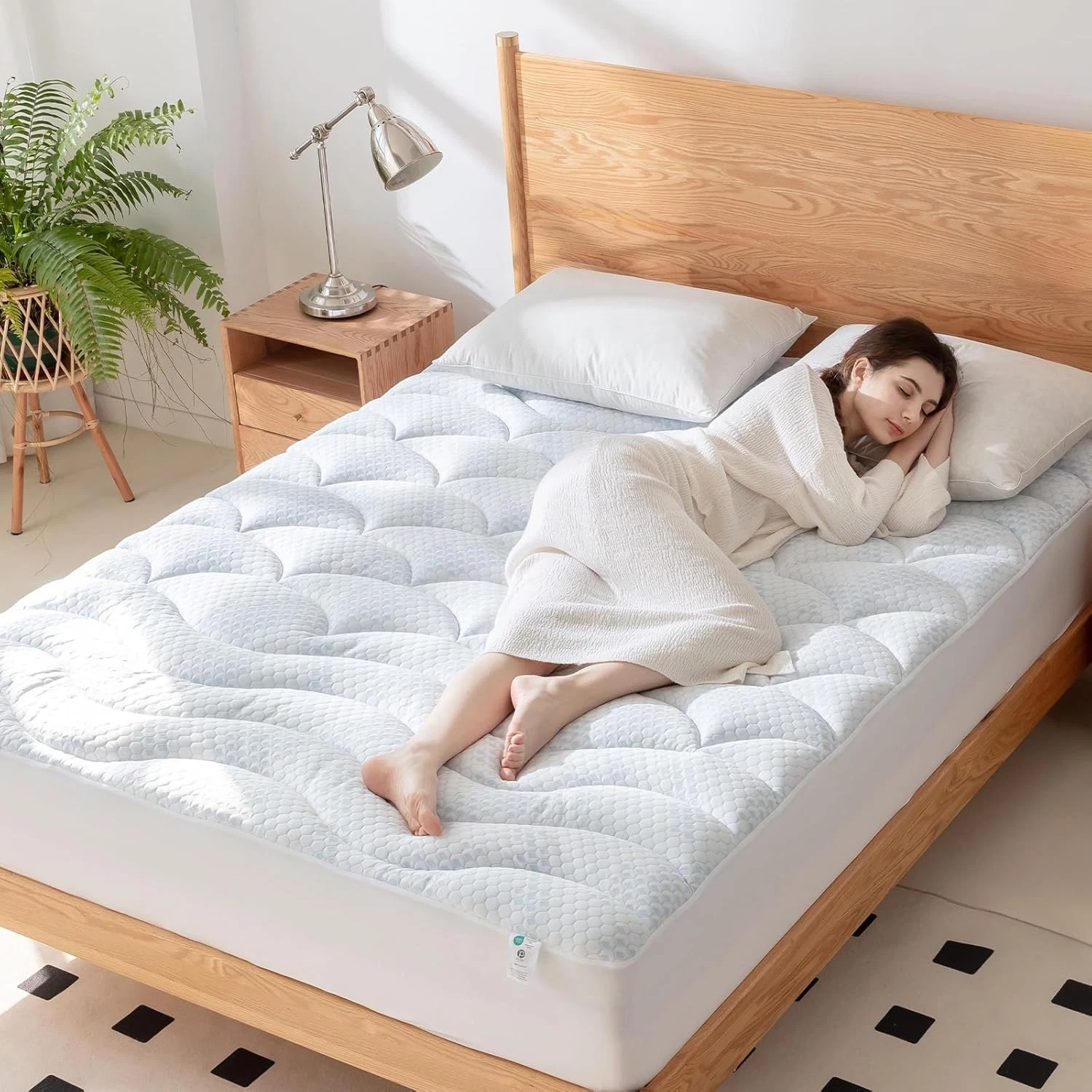 Mattress Cover ,Supreme Comfort Cooling Mattress Pad , Unmatched Support Topper