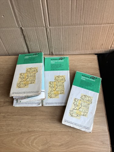 ANTRIM & DONEGAL + 4 Irish Maps 1/4” Contoured  John Bartholomew 1960s (5) - Picture 11 of 11