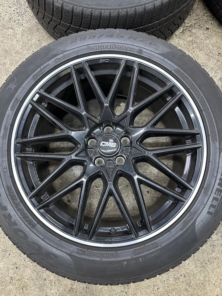 20 Zoll CMS Alufelgen mit Pirelli Winterreifen für BMW, Audi, Mercedes - Bild 4 von 4