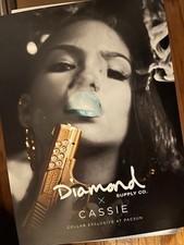Diamond Supply Co x Cassie Pac Sun Promo Poster Very Rare Supreme Estevan Oriol
