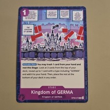 Kingdom of GERMA (Reverse Holo) OP06-079 ONE PIECE Card The Best PRB-01Japanese