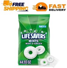 Life Savers Wint-O-Green Breath Mint Hard Candy, Party Size - 44.93 oz