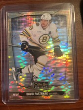 2024-25 O-Pee-Chee Platinum Seismic Gold 32/50 David Pastrnak #183