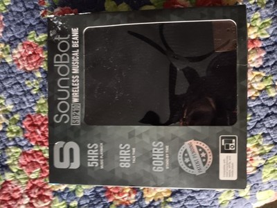 Soundbot Wireless SB210 Musical Beanie Hat Earphones Headphones, NEW in box