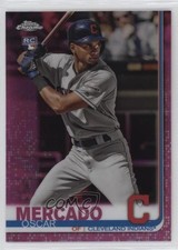2019 Topps Chrome Update Target Pink Refractor Oscar Mercado #40 Rookie RC 11ar