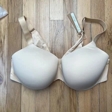 NEW Skims Women's 40DD Smoothing Intimates Full Coverage Lightly Lined Bra Sand