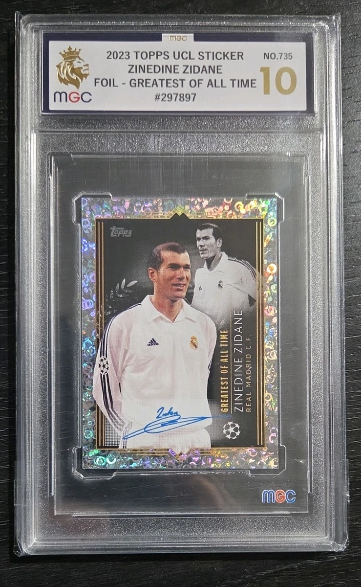 Sticker Panini Zinedine Zidane – Entraîneur Real Madrid – La Liga 2019-2020
