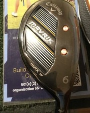 Callaway Ladies Mavrik Max-W 30 6 Hybrid UST Mamiya Helium 50L I Graphite VGC