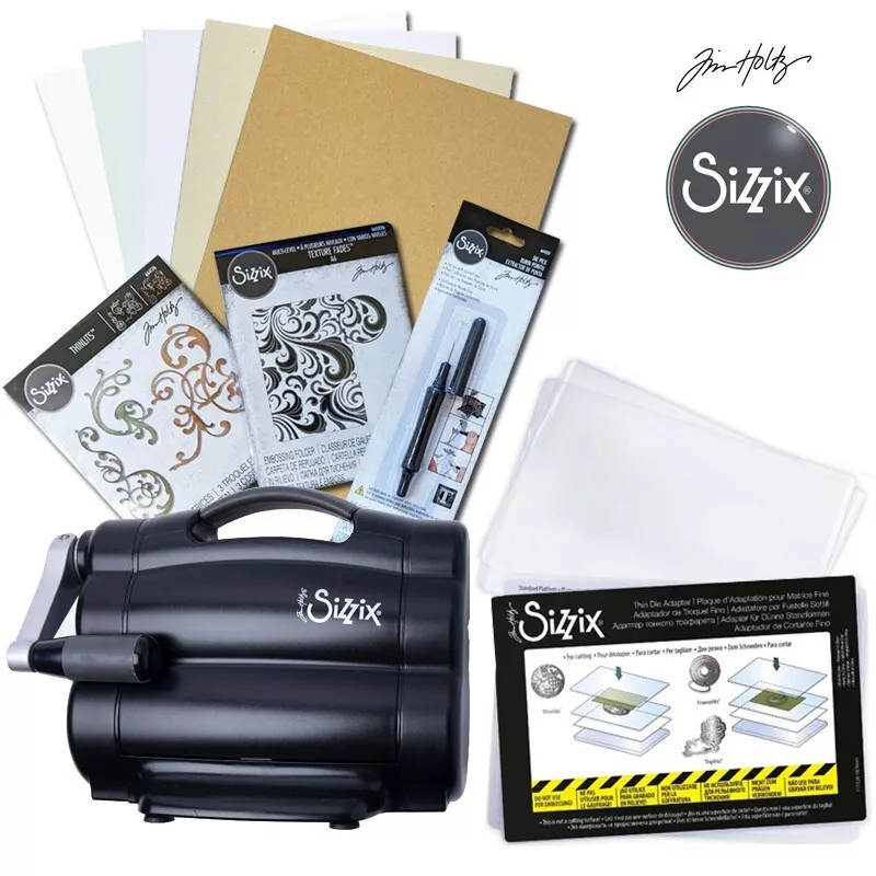 Sizzix Big Shot Foldaway Machine Only (Black) inspired by Tim Holtz 