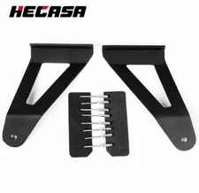 52 Inch Curved LED Light Bar Upper Roof Mounting Brackets For Ford F150 04-14