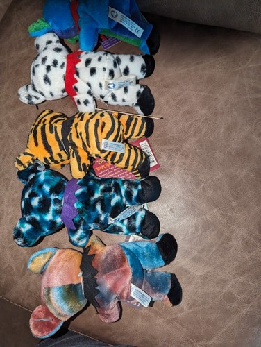 liquid blue grateful dead beanie bears