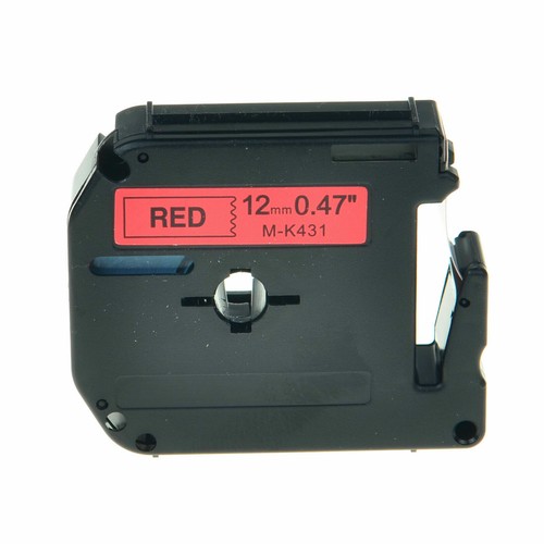 Fits Brother M-K231 Ruban Étiquettes P-Touch Blanc Transparent Rouge Jaune Vert - Afbeelding 15 van 24