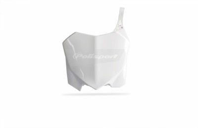 POLISPORT TÜRTISCH NUMMER VORNE WEISS HONDA CRF 250 R 2010-2013--