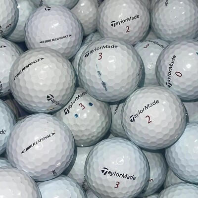 5 Dozen Taylor Made Tour Response Grade B AAA Quality Golf Balls