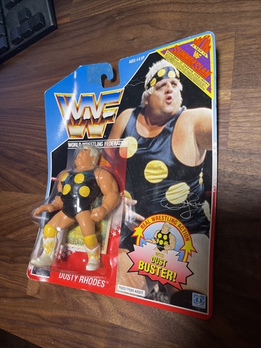WWF WWE DUSTY RHODES HASBRO AMERICAN DREAM USA SUM...