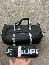 Supreme Large Duffle Bag SS18 Black Cordura Bag