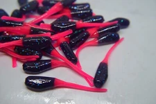 JASONS 2" STINGER SHAD 30 PACK GRUB CRAPPIE LURES JIGS       JUNE BUG & FIRETAIL