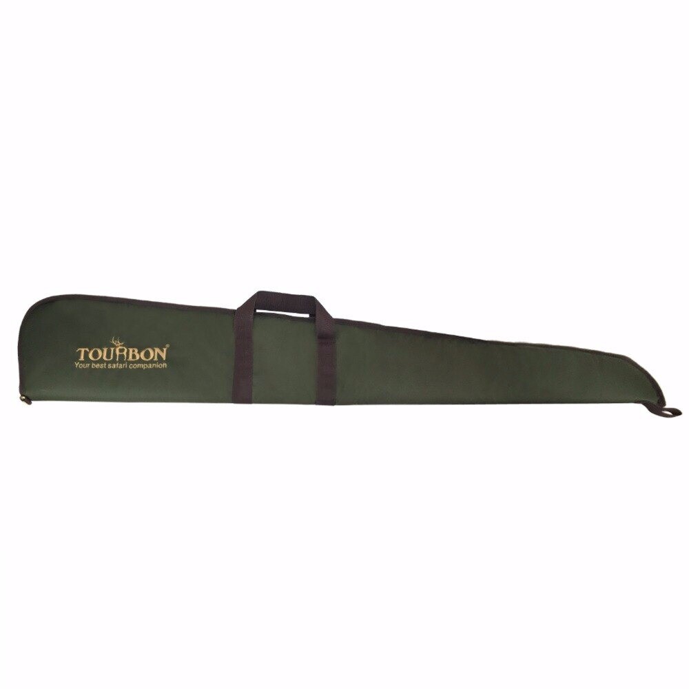 Fourreau vert TOURBON nylon chasse et sport outdoor avec sangle de transport réglable