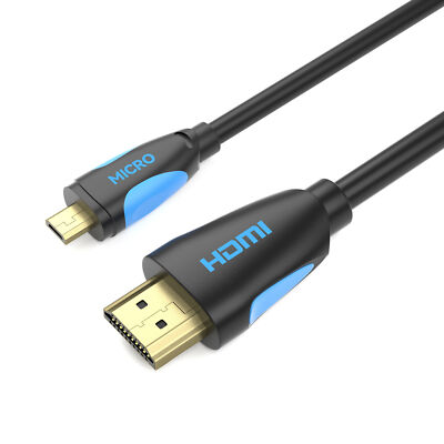 5m micro HDMI High Speed Kabel Adapter von JAMEGA | für Tablet Kamera GoPro