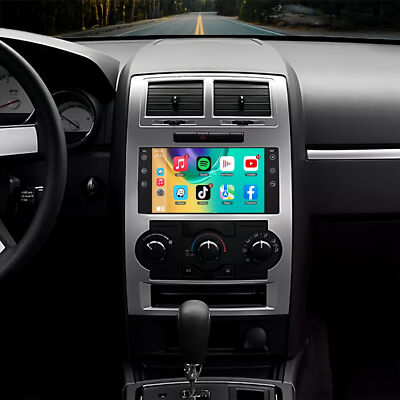 For Dodge Charger 2008 2009 2010 7''  Carplay Stereo Radio Android 13 GPS BT