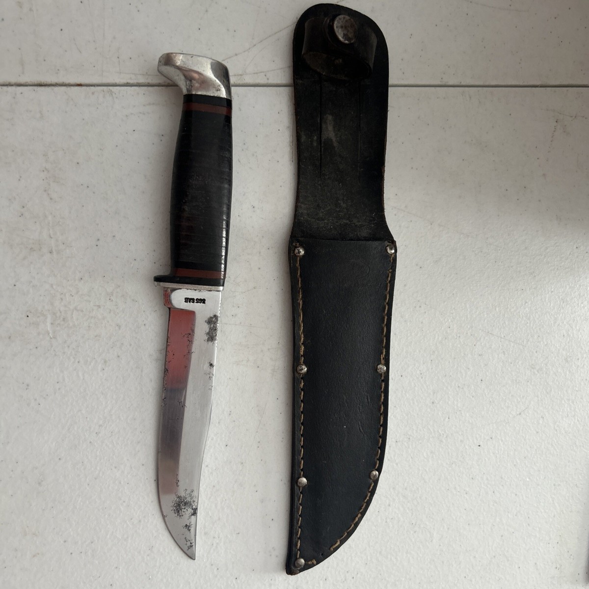 CASE XX 1965-1969 365 SAB Fixed Blade Knife VERY CLEAN BLADE | eBay