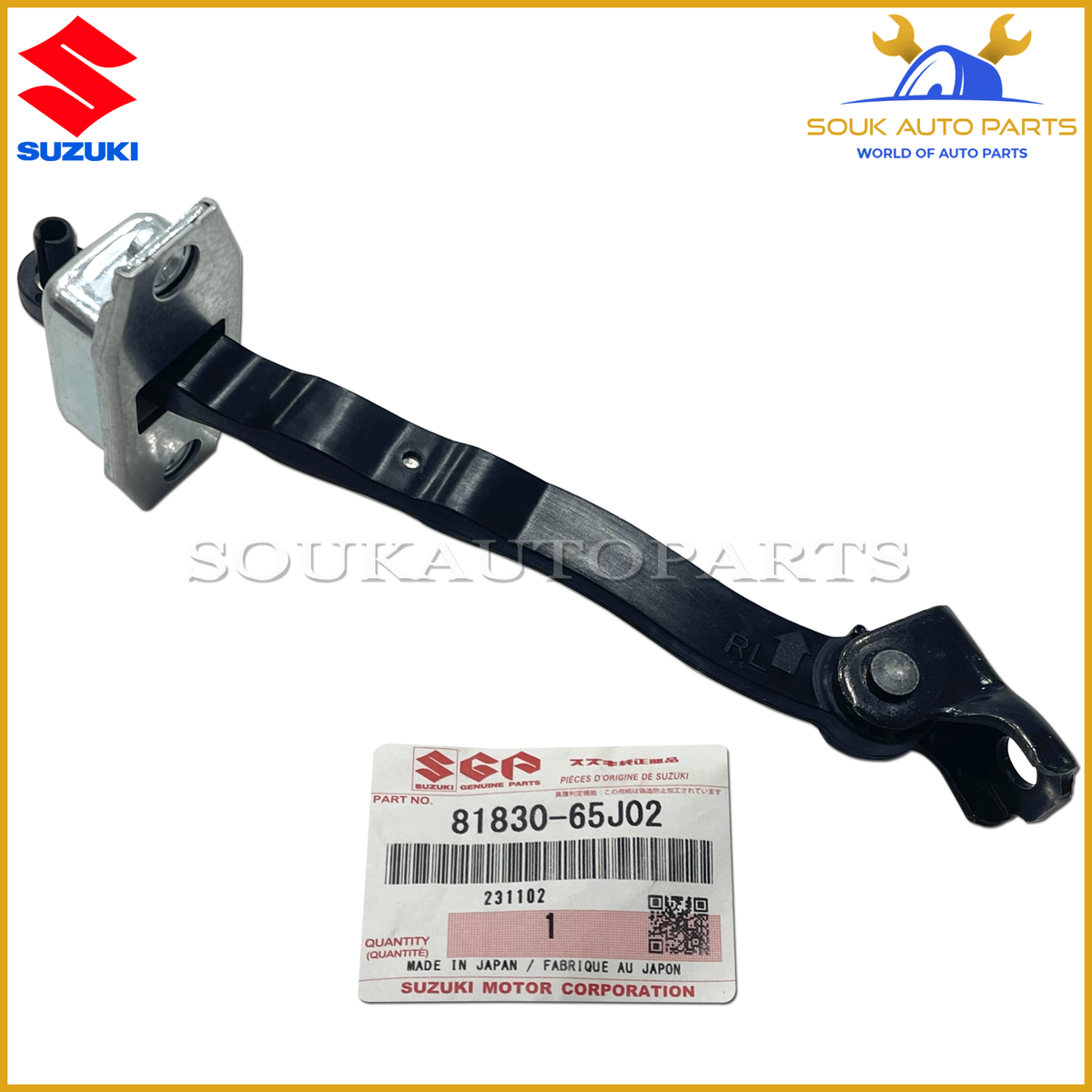 81830-65J02 Genuine Suzuki STOP, REAR DOOR OPEN 8183065J02 Escudo