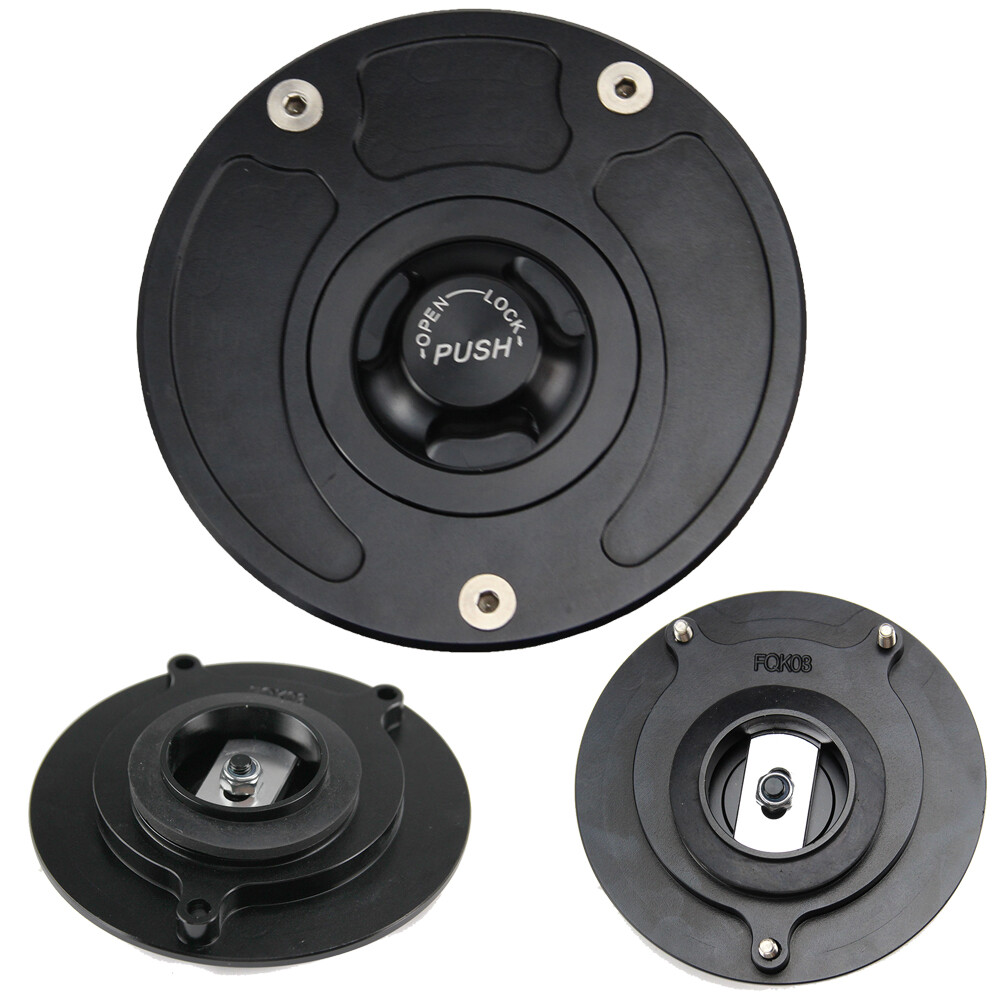CNC Keyless Fuel Gas Tank Cap For Kawasaki Ninja 1000 ZX10R