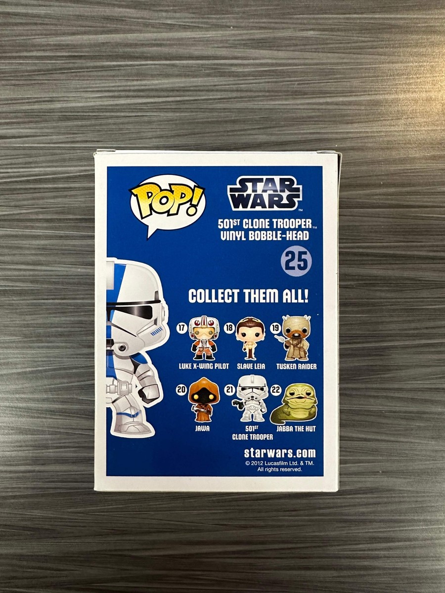 Funko POP! Star Wars: 501st Clone Trooper (SDCC 2012/480 PCS Funko POP! Star Wars: 501st Clone Trooper (SDCC 2012/480 PCS
