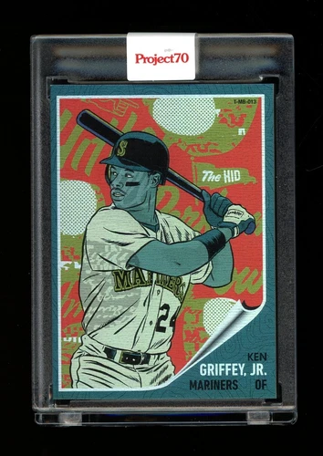 Topps Project 70 Ken Griffey Jr Rainbow Foil /70 Morning Breath #584