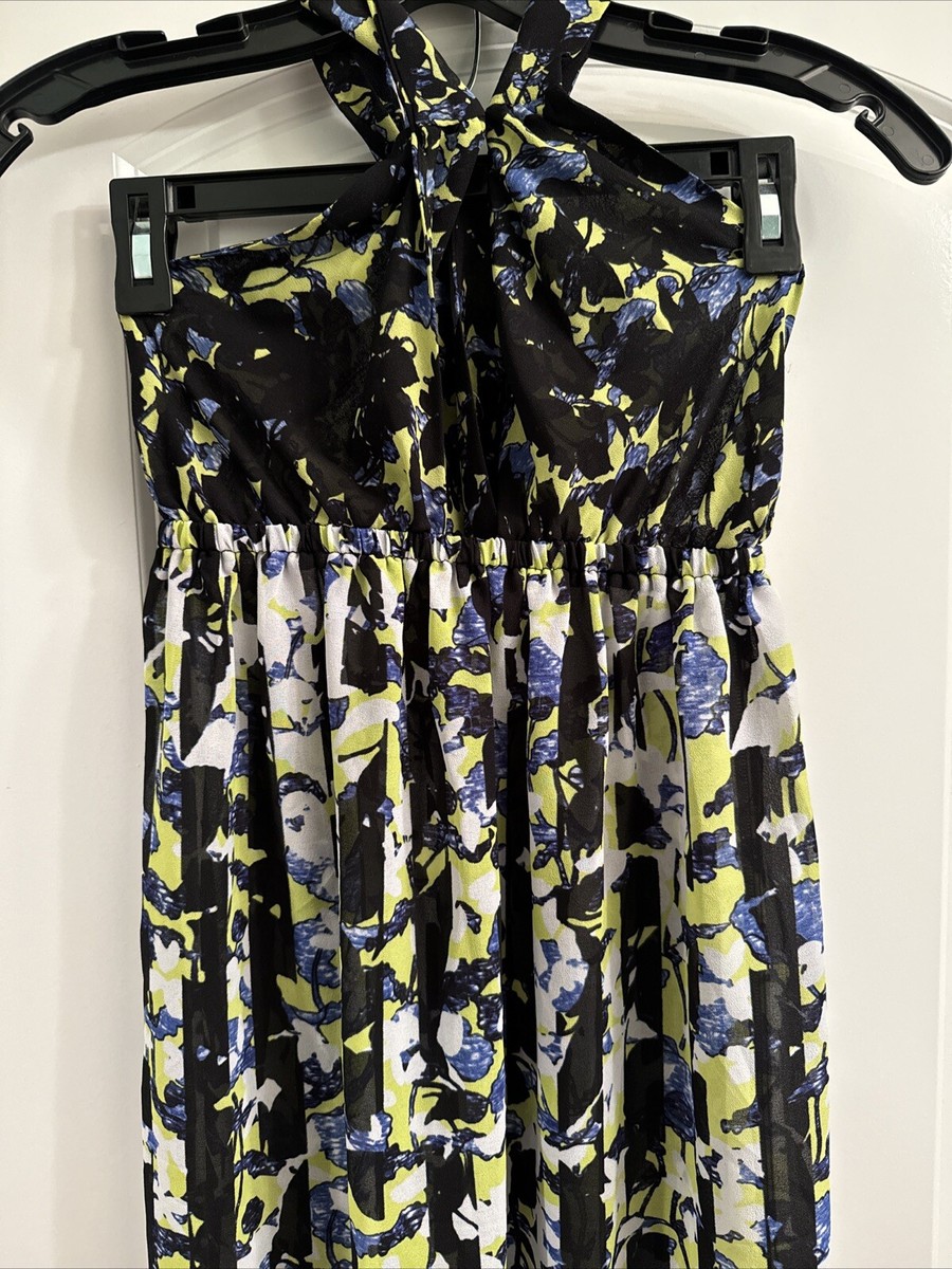 Peter Pilotto X Target Beach Swim Cover Up - Size XS Halter Dress Sheer  Chiffon