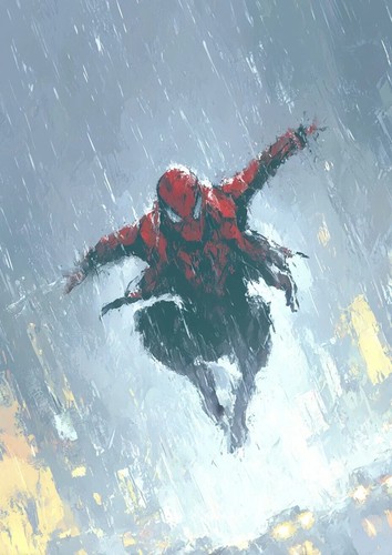 2024 SPIDER-MAN 1/1 MASTERPIECE ART SKETCH CARD ARTIST SIGNED - 第 1/2 張圖片