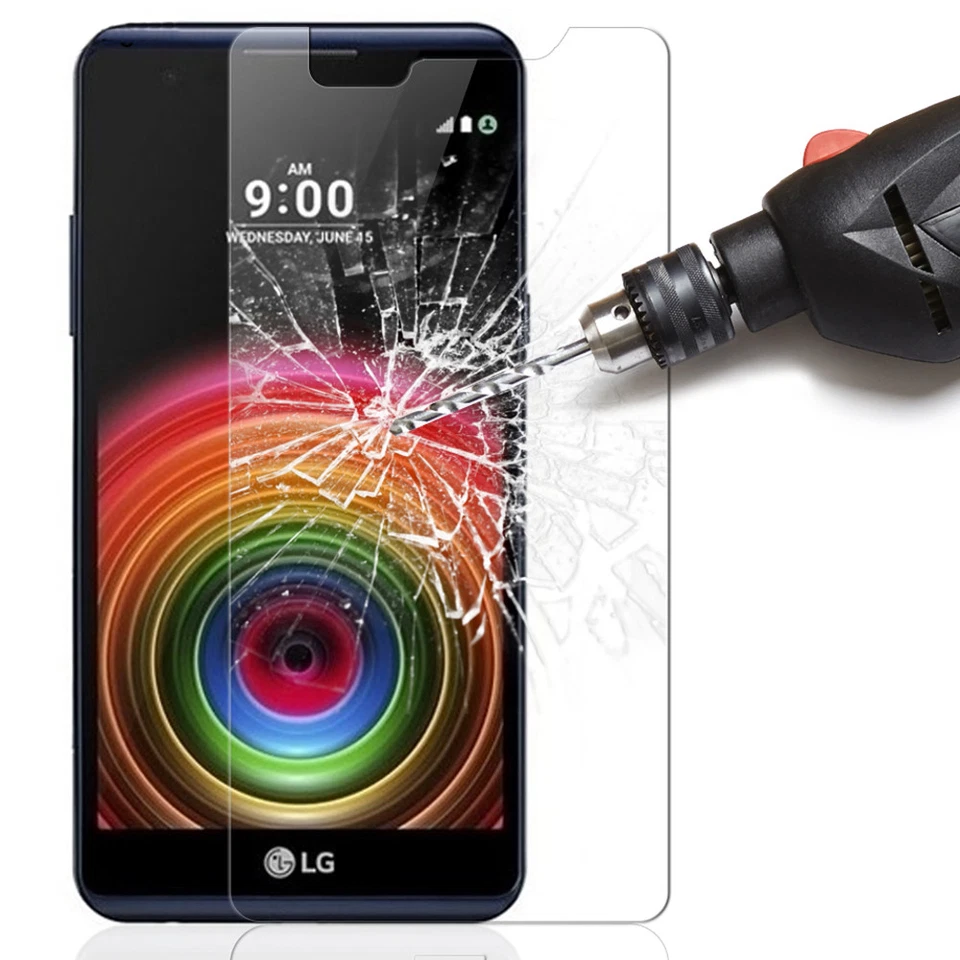 9H Tempered Glass Screen Protector Film For LG X Power X Power 2 Lot New - Image 2 of 4