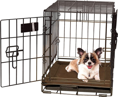 Self-Warming Crate Pad Mocha X-Small 14 X 22 Inches