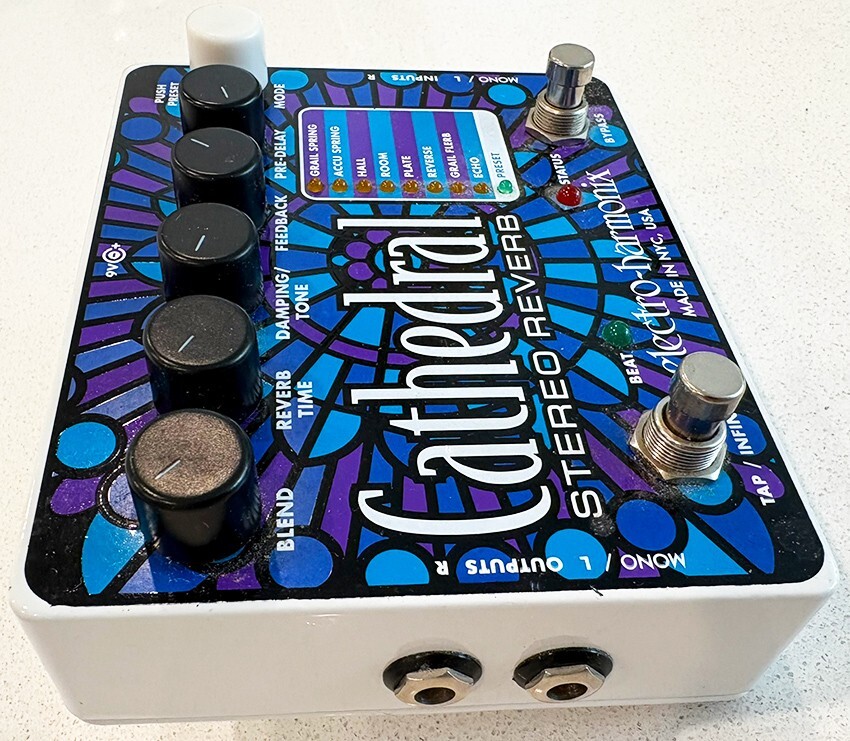 Electro-Harmonix Cathedral Reverb Guitar Effect Pedal for sale