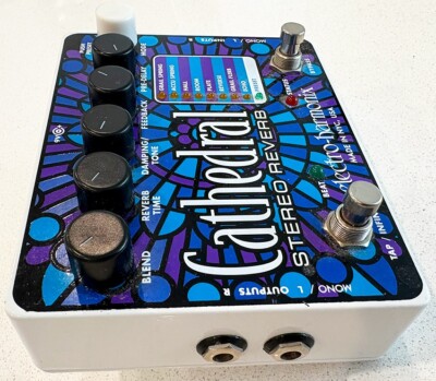 Electro-Harmonix Cathedral リバーブ アダプター付 Cathedral | DISCONTINUED 2020 | Stereo Reverb - Electro-Harmonix