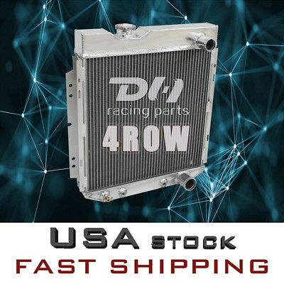  For Radiator Aluminum 4Rows 63 64 65 66 Ford Mustang/Falcon Mercury Comet AT V8