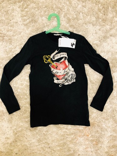 Moschino - T-Shirt Cropped Nera Bambina Teen - annameglio.com shop online