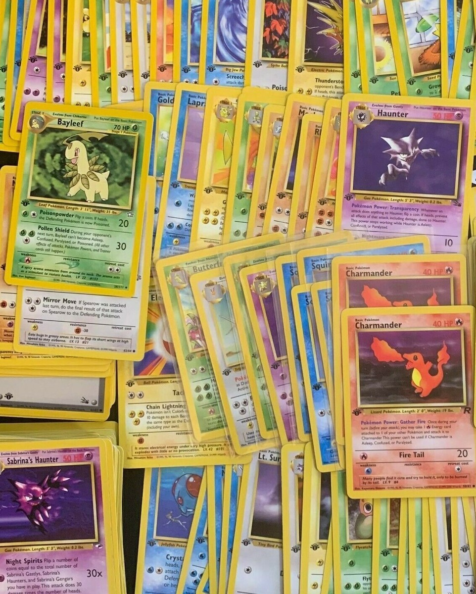 Pokemon (1) Card 100% Vintage WOTC Guaranteed Authentic 1996