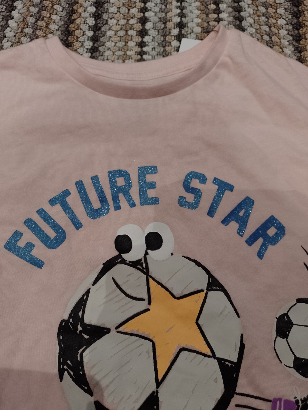 NWT Marks And Spencers Age 4 To 5 Pink Long Sleeved T Shirt Touch Of