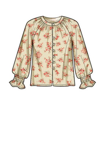 New Look Sewing Pattern N6743 Misses’ Tops - Imagen 3 de 5