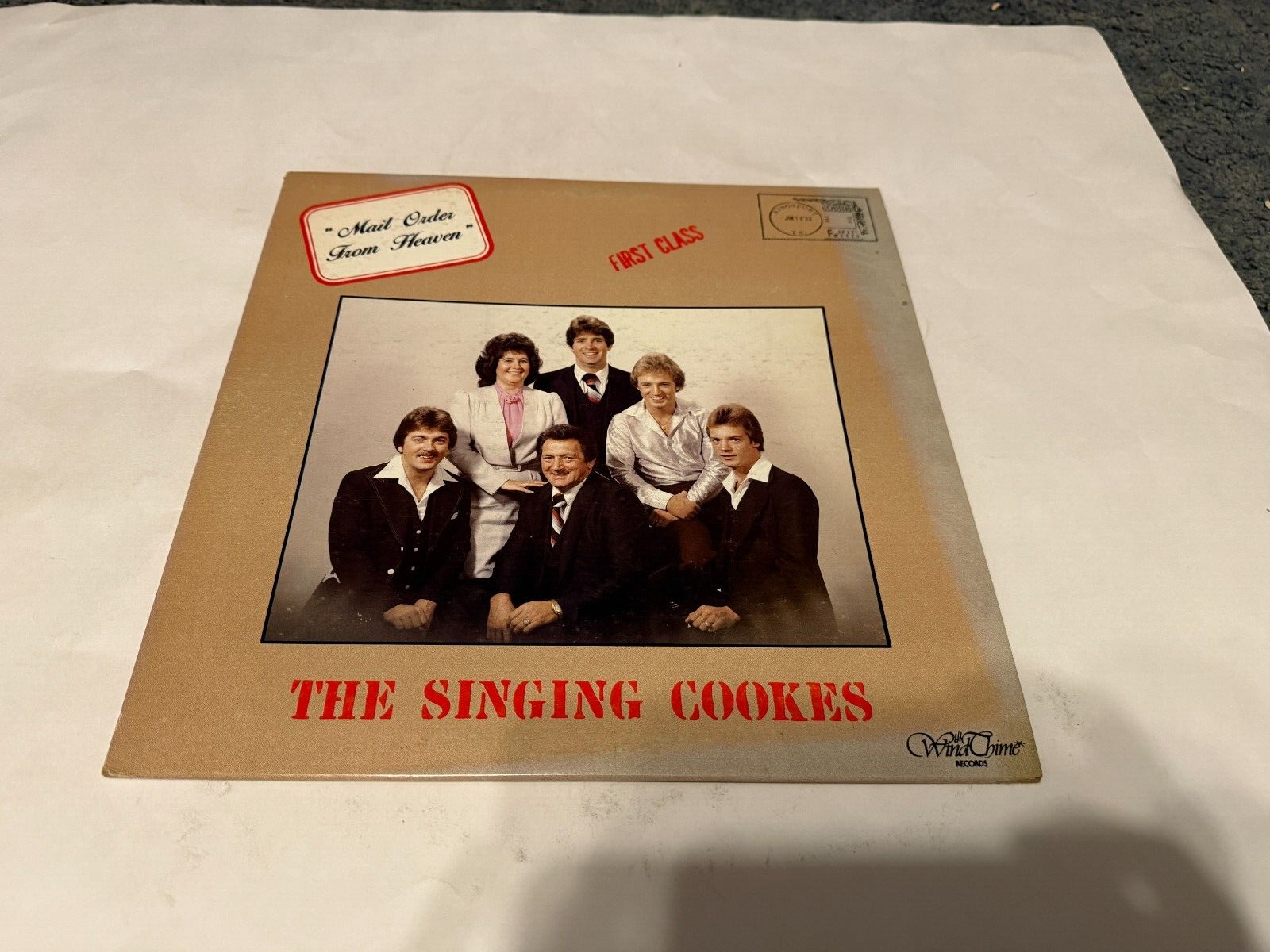 The SINGING COOKES Mail Order From Heaven - Gospel Christian Vinyl LP Record
