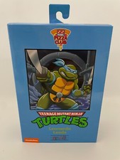 NECA Teenage Mutant Ninja Turtles TMNT Leonardo Leads Pizza Club Action Figure