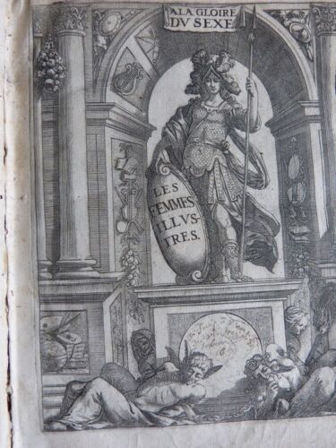 XVIIe siècle Femmes illustres Mlle de Scudéry 1654  deux tomes  - Afbeelding 1 van 9