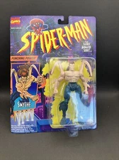 Vintage 90s 1994 Toy Biz Smythe Spider-Man The Animated Action Figure NIB