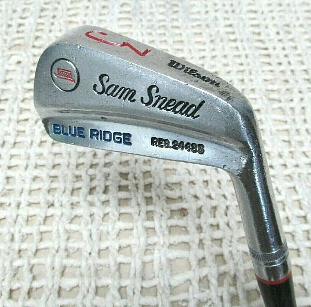 Wilson Sam Snead BLUE RIDGE 5 Iron Regular Flex Steel Shaft W' Grip Wilson Sam Snead BLUE RIDGE 5 Iron Regular Flex Steel Shaft W' Grip