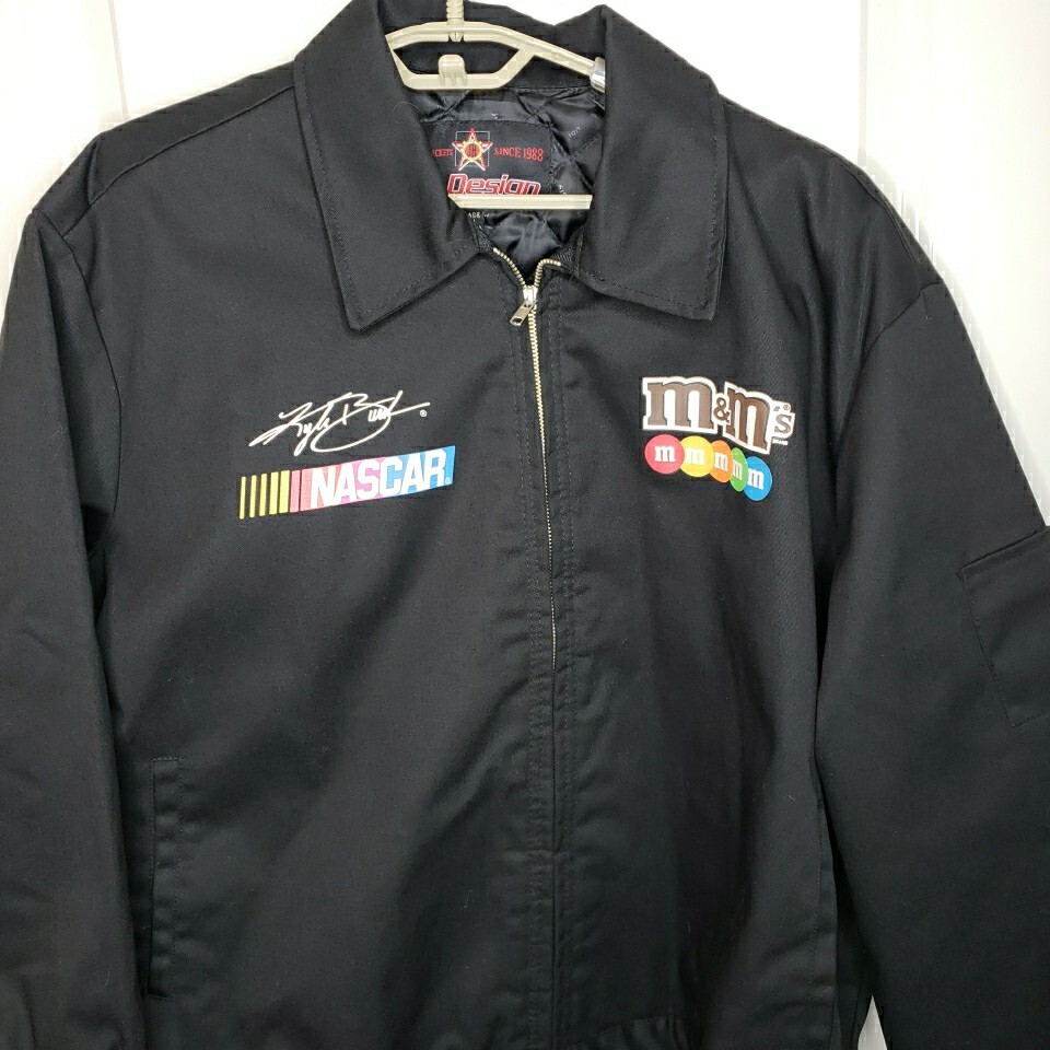 Jh design Authentics M&M's Kyle Busch Nascar Racing Jacket